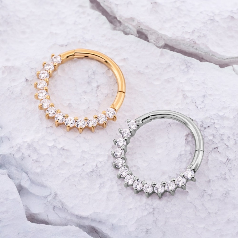 Titanium ASTM F-136 piercing jewelry SafePins