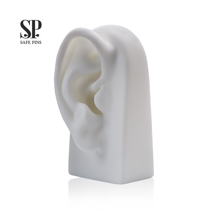 Display ear silicone (white)