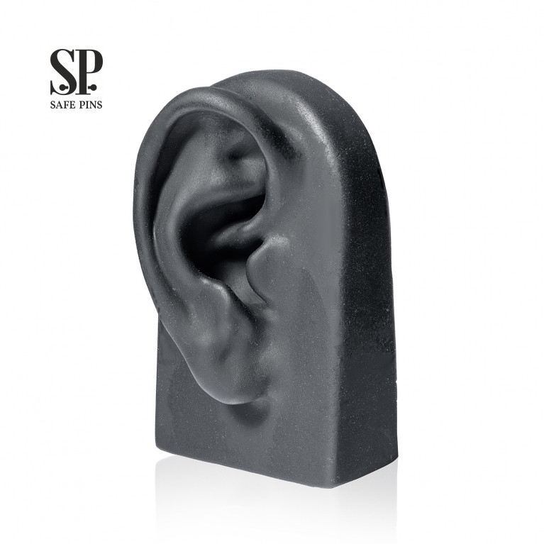 Display ear silicone (black)