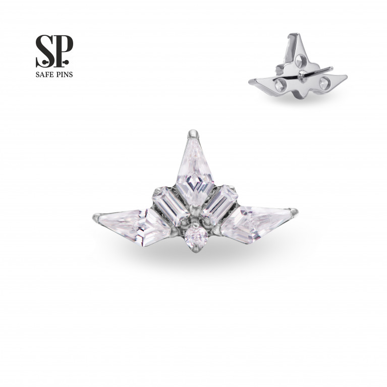 Threadless Rhombus Cluster with CZ