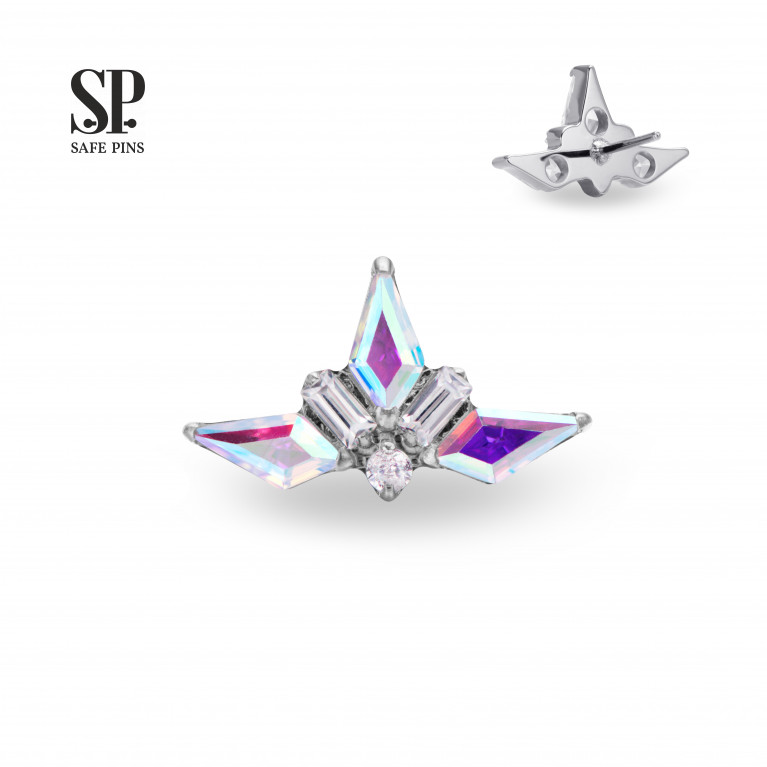 Threadless Rhombus Cluster with CZ