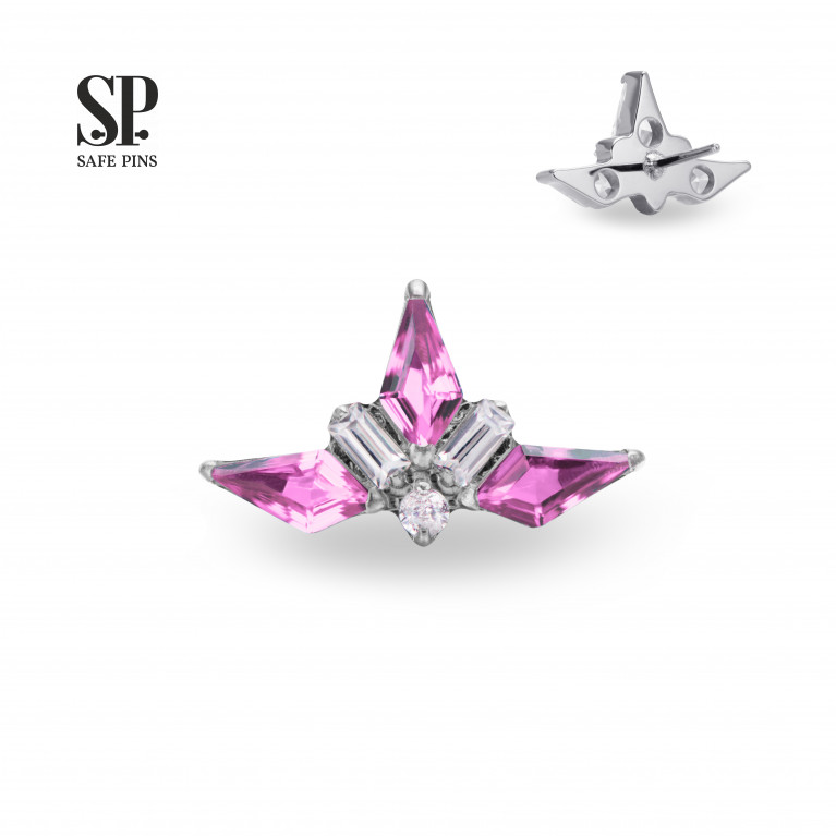 Threadless Rhombus Cluster with CZ