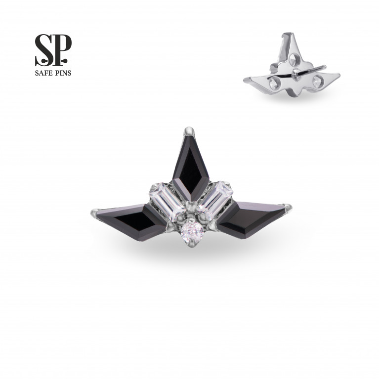 Threadless Rhombus Cluster with CZ