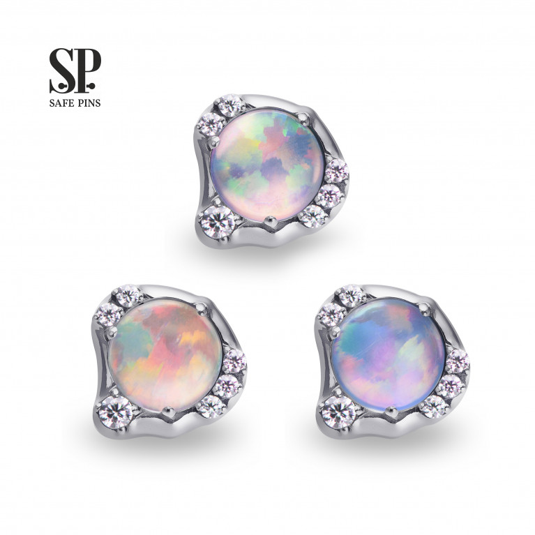 Pearly top with Jelly opal