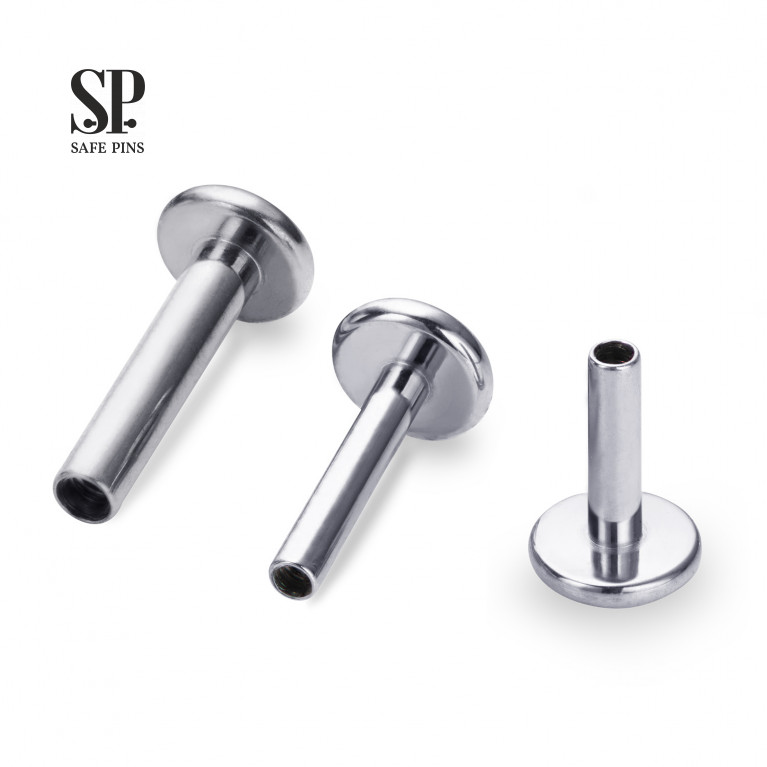 Internal Labret without ball (disc 4 mm)