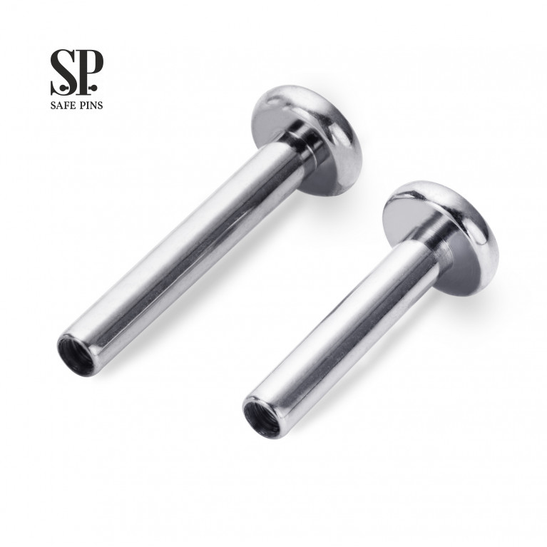 Internal Labret without ball (disc 3 mm)