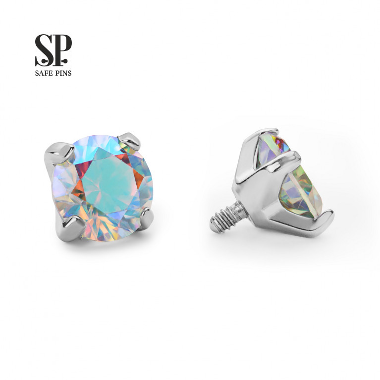 Prong top with CZ