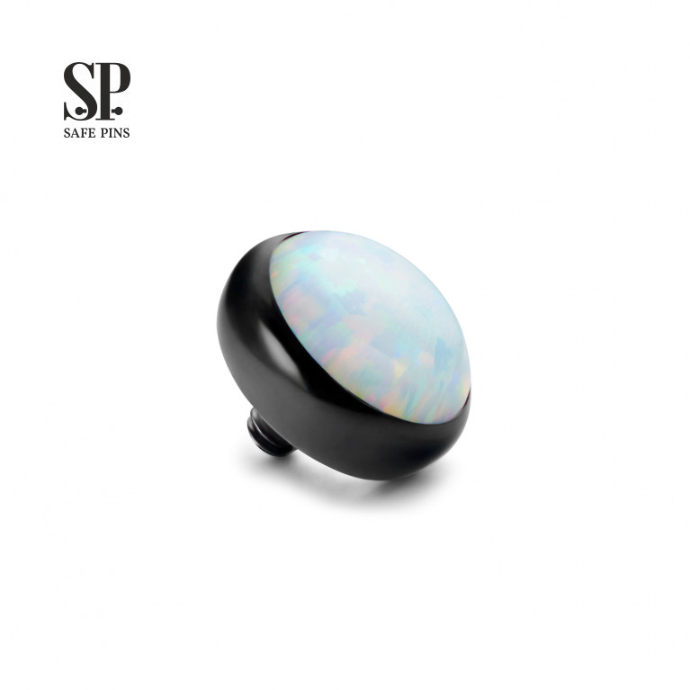 White opal flat top (Black PVD)