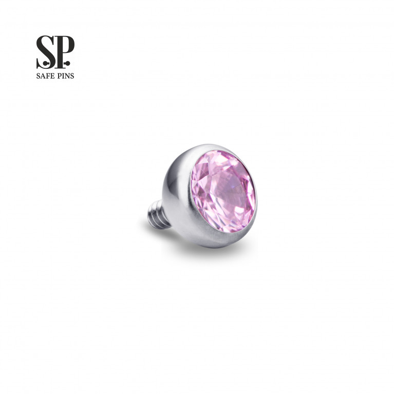 Internal Bezel-Set with crystal CZ