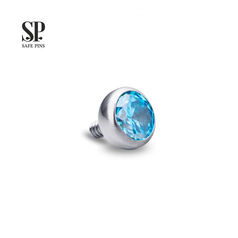 Internal Bezel-Set with crystal CZ