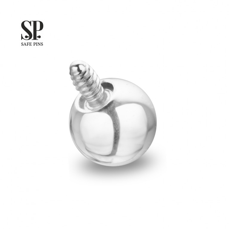 Internal threaded Ball (Platinum PVD)