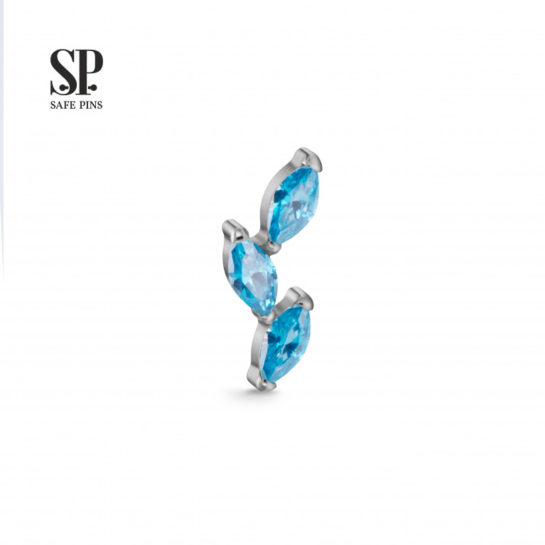 Marquise Branch Thin Cluster with CZ