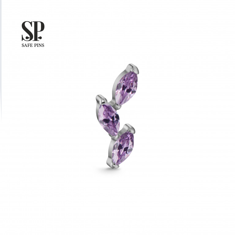 Marquise Branch Thin Cluster with CZ