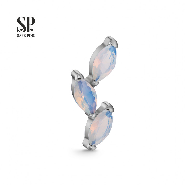 Marquise Branch Thin Cluster with CZ