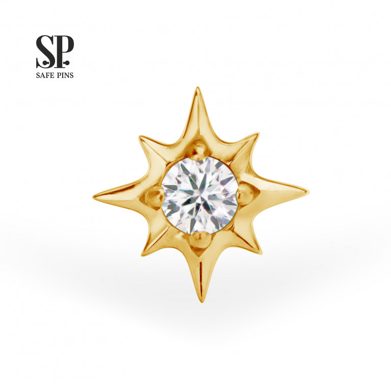 Sirius top with Clear CZ